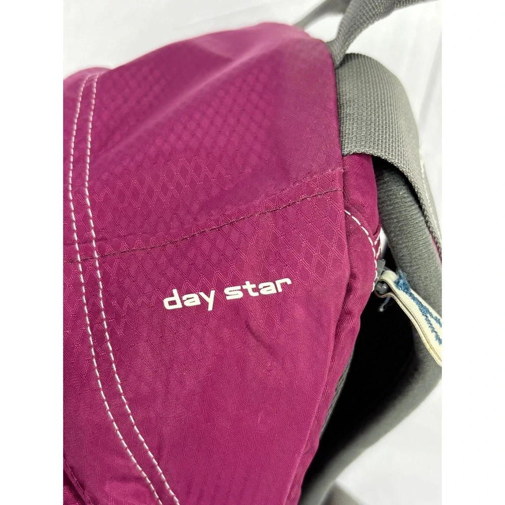 CamelBak DayStar 18 Cycling Backpack Purple Gray Ergonomic Hiking Bag FF